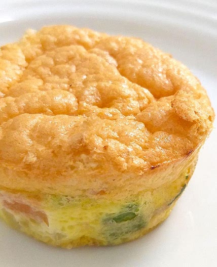 Receita de Suflê de legumes low carb