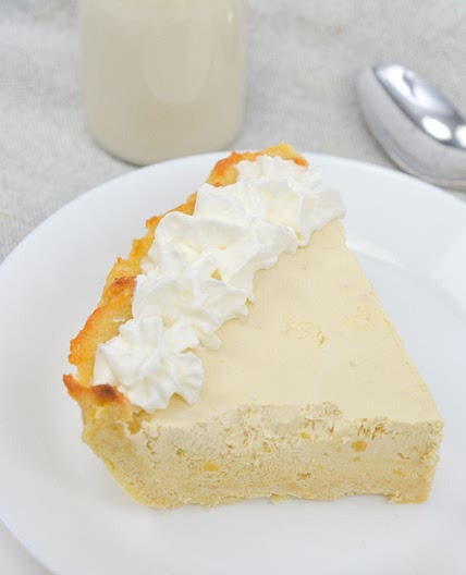 Low Carb Root Beer Float Pie