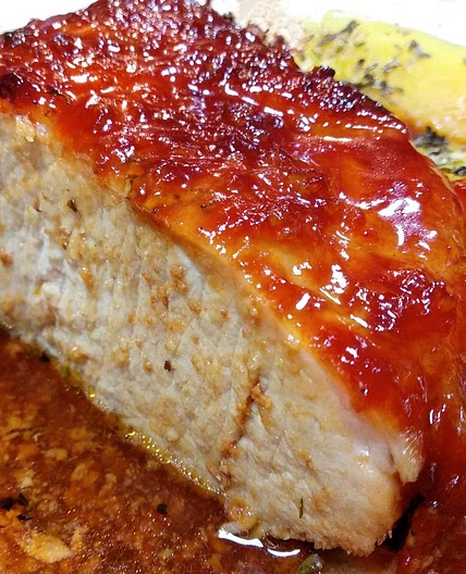 Receita de Lombo de porco ao molho barbecue