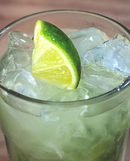 Caipirinha no liquidificador