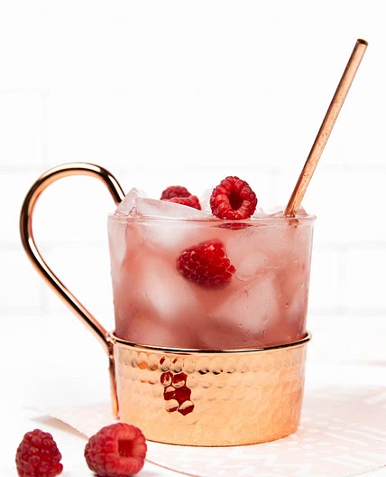 Raspberry Moscow Mule
