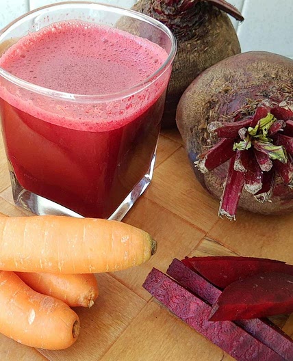 Suco de beterraba poderoso