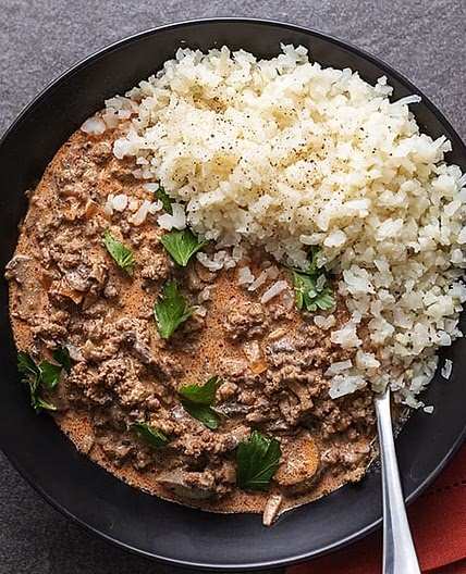 Ground Beef Stroganoff