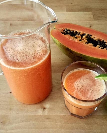 Suco de mamão
