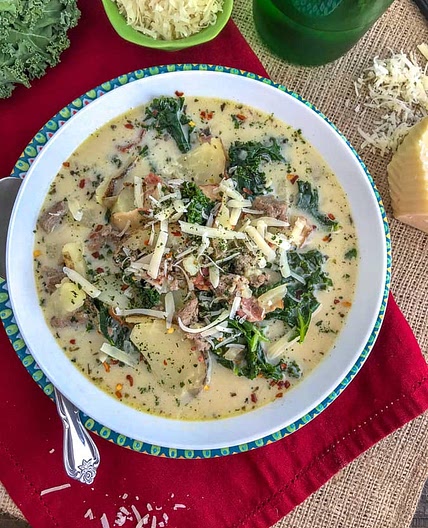 Easy One Pot Healthy Zuppa Toscana