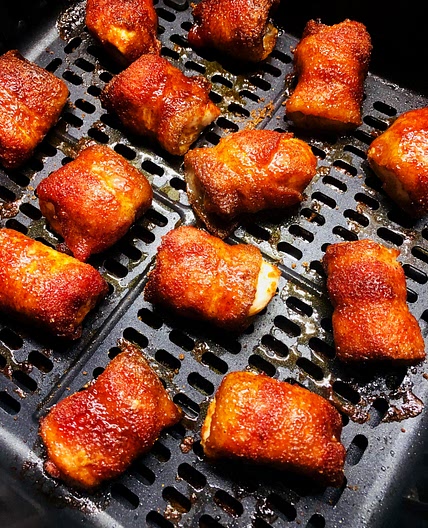Air Fryer Bacon Chicken Bites
