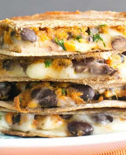 Sweet Potato Quesadillas Recipe