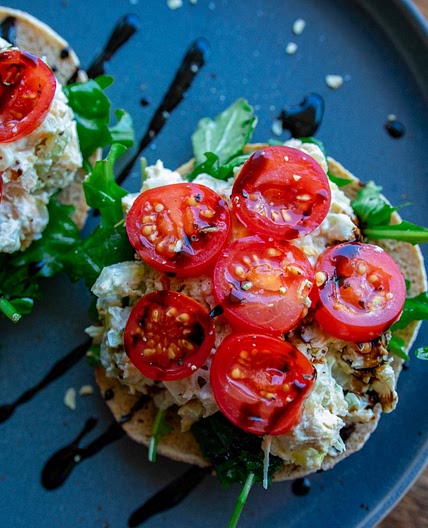 Vegan Tuna Salad with Chickpeas