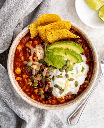 Vegan Pumpkin Chili