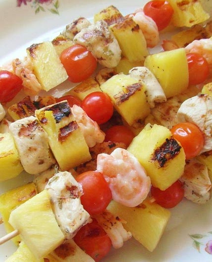 Receita de Espetinho de frango para churrasco