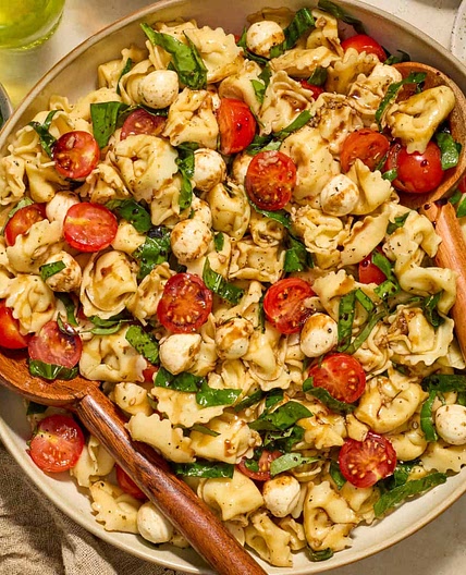 Tortellini Caprese Salad