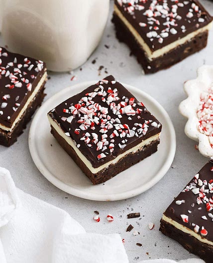 Gluten-Free Peppermint Crunch Brownies