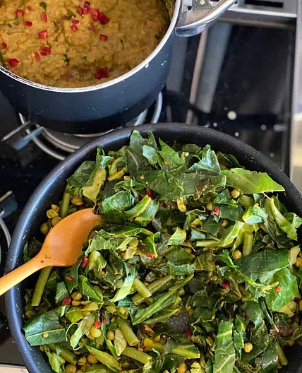 Curried Greens