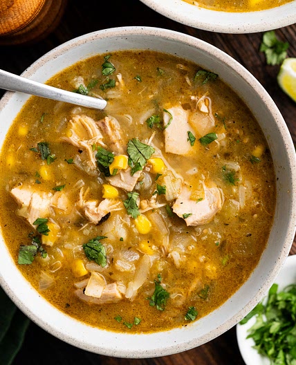 Green Chile Chicken Stew
