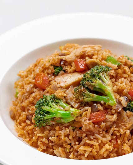 Thai Red Curry Chicken Fried Rice