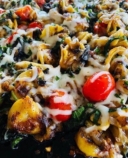 Blackstone Griddle Caprese Tortellini