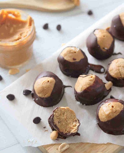 Peanut Butter Protein Buckeyes
