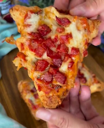 Triângulos de Tortilha Recheados