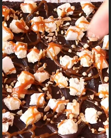 Brownies de Snickers