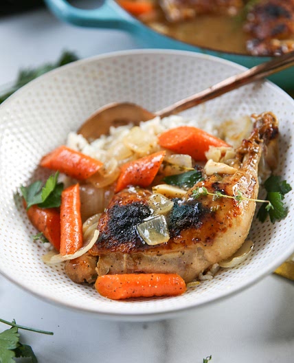 Dutch Oven Chicken & Vegetables