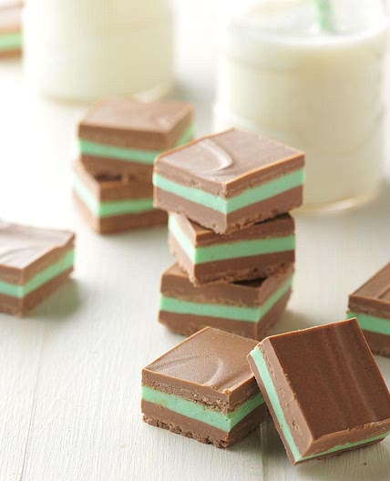Layered Mint Candies