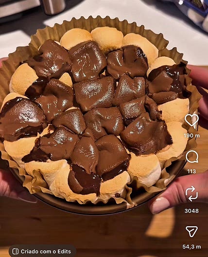 S’mores Rápidos na Air Fryer