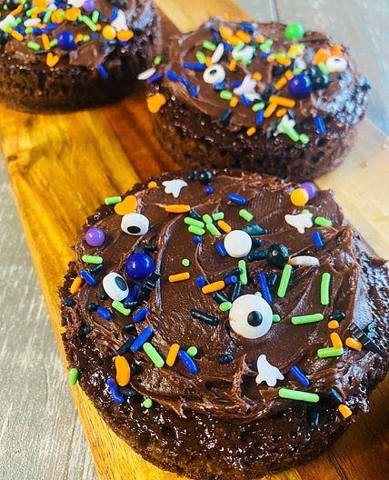 Blackstone Halloween Oreo Cakes