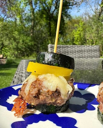 Zucchini Beef Sliders