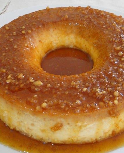 Receita de Pudim de farinha de tapioca