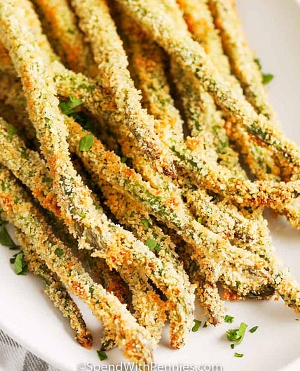Oven Baked Asparagus Fries