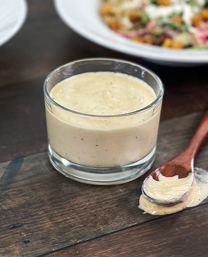 Lemon Hummus Dressing Recipe
