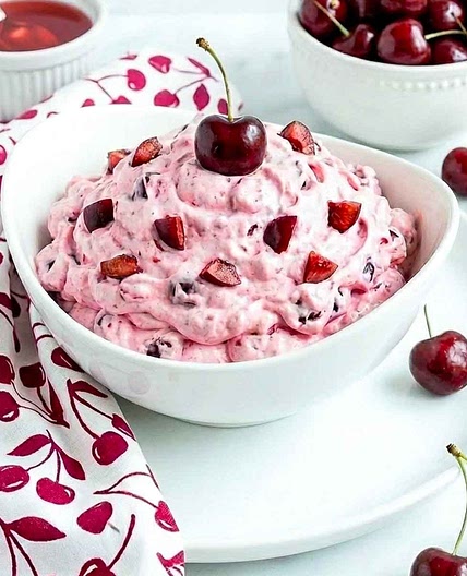 Cherry Cheesecake Fluff (Low-Carb and Keto)
