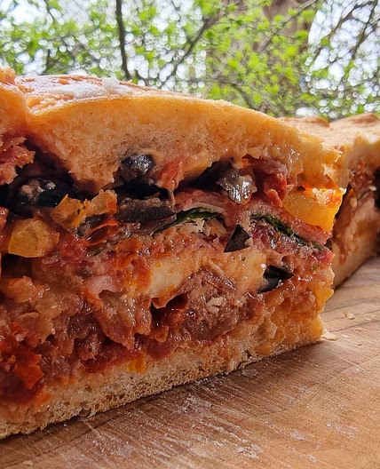 Stuffed Cob - Calabrese Inspired