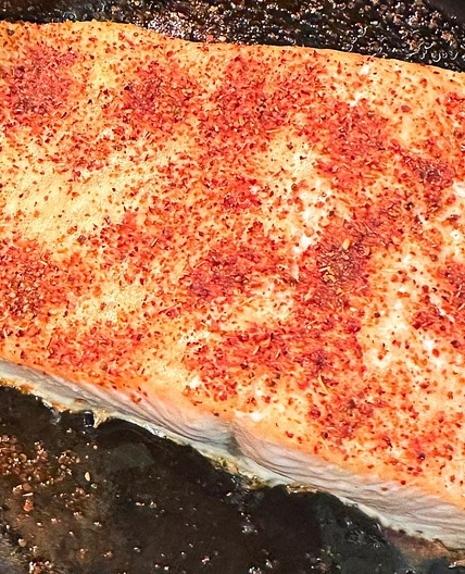 3 Ingredient Roasted Salmon Prepped in 5 Minutes