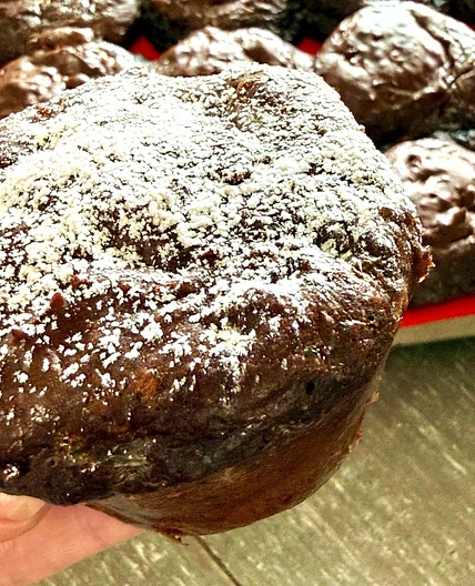 High Protein Chocolate Peanut Butter Cakes