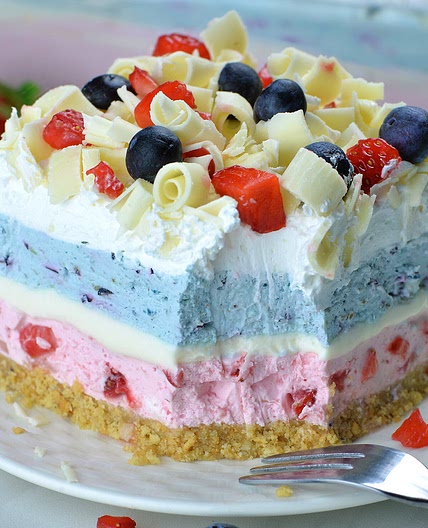 Very Berry Dessert Lasagna