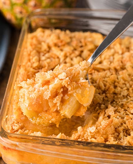 Southern Pineapple Casserole