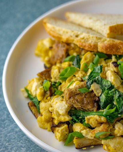 Silken Tofu Scramble