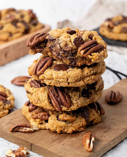 Brown Butter Pecan Chocolate Chip Cookies