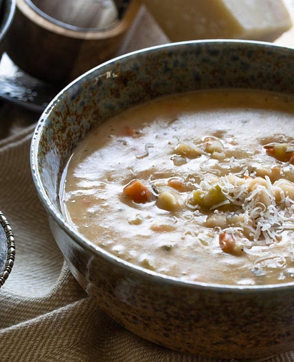 Tuscan Bean Soup - Minestra Di Fagioli
