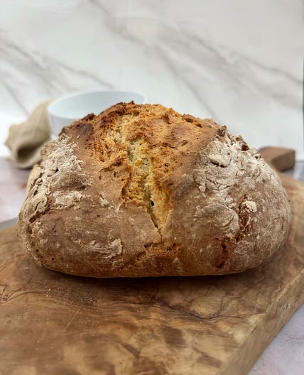 Traditional Irish Soda Bread (Only 4 Ingredients)