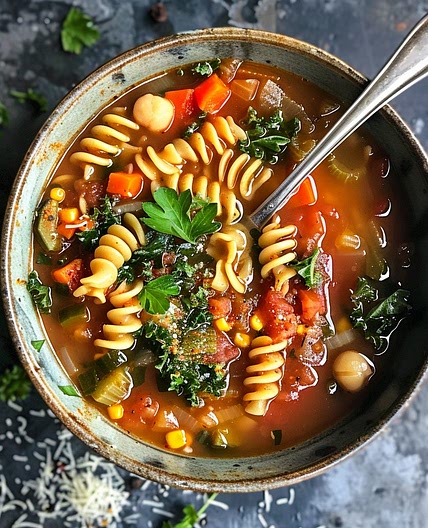 Spring Detox Minestrone Soup