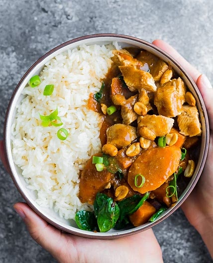 Freezer Asian Peanut Chicken