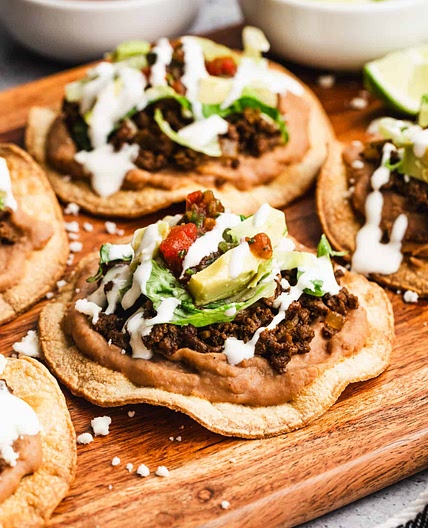 Easy Mexican Tostada