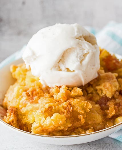 Apple Dump Cake Recipe (Cake Mix Cobbler)