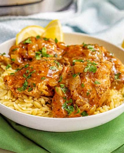 Instant Pot lemon chicken