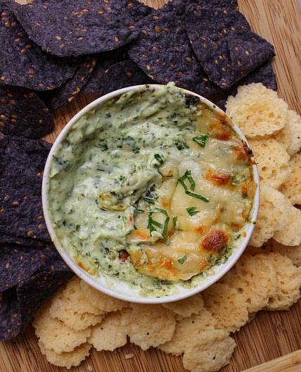 Spinach and artichoke dip