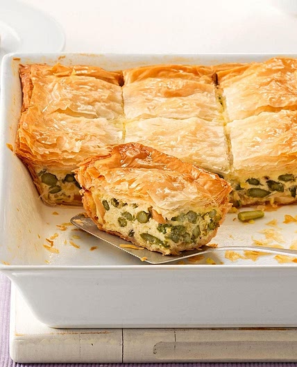 Asparagus Phyllo Bake