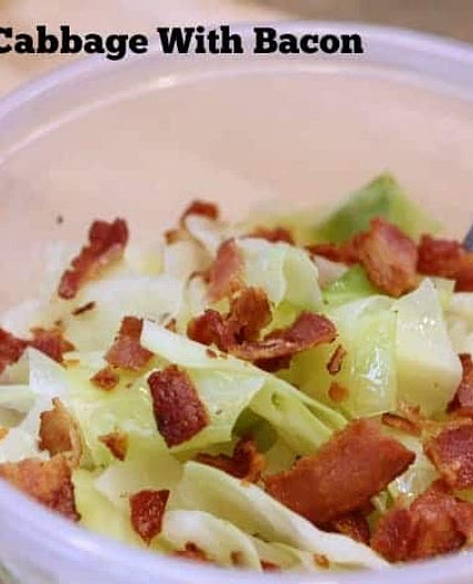 Keto Cabbage With Bacon