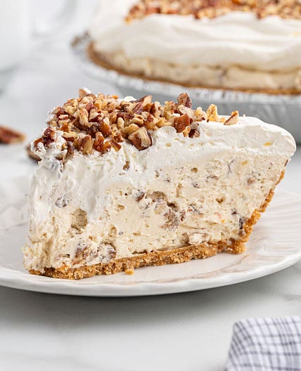 No Bake Pecan Cream Pie Recipe